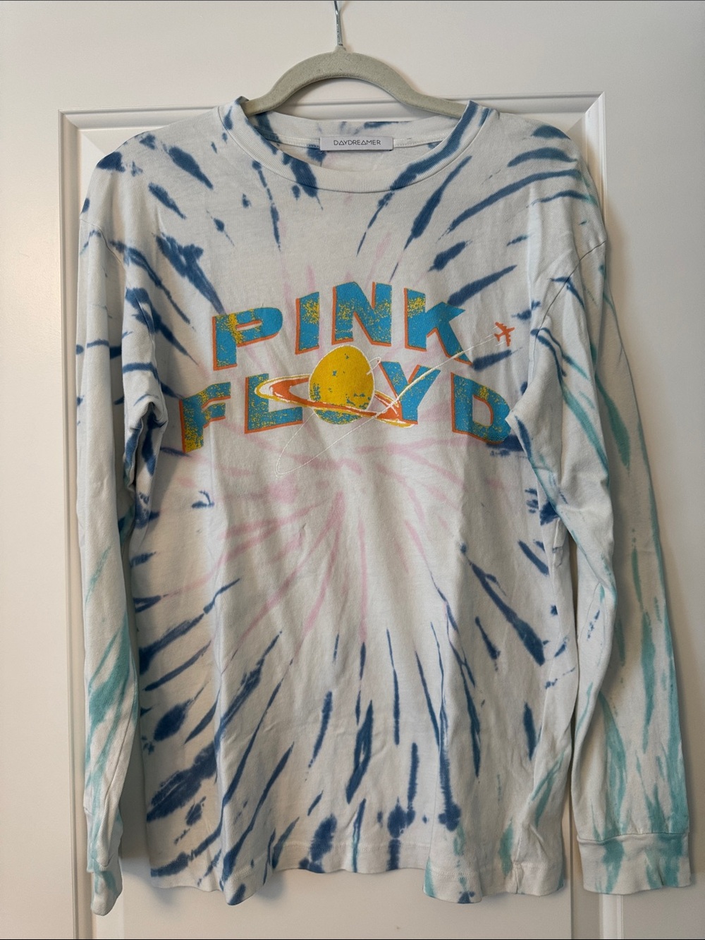 Daydreamer Pink Floyd Tie-Dye Long Sleeve Shirt